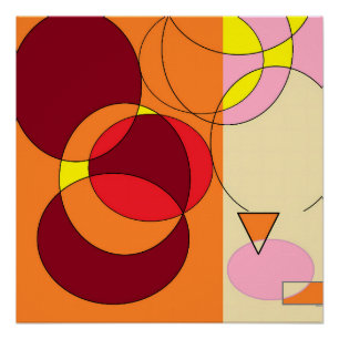 Poster Zéro encerclé