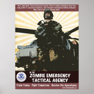 Poster ZETA - Hélicoptère