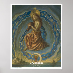 Poster Zodiac - Aquarius