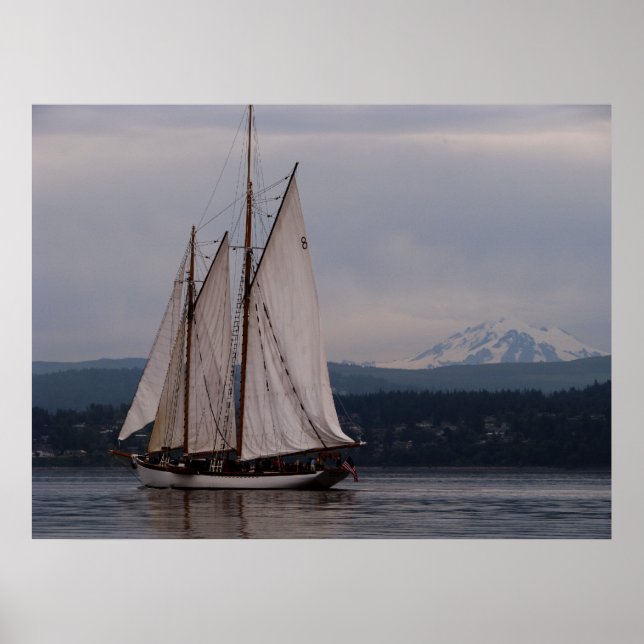 Poster Zodiac et Mt Baker (Devant)