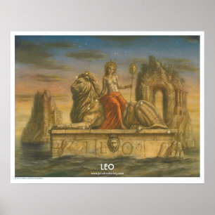 Poster Zodiac - Leo