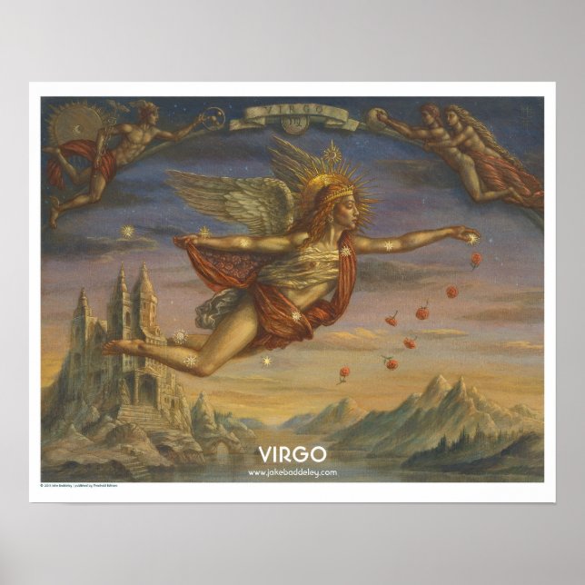 Poster Zodiac - Vierge (Devant)