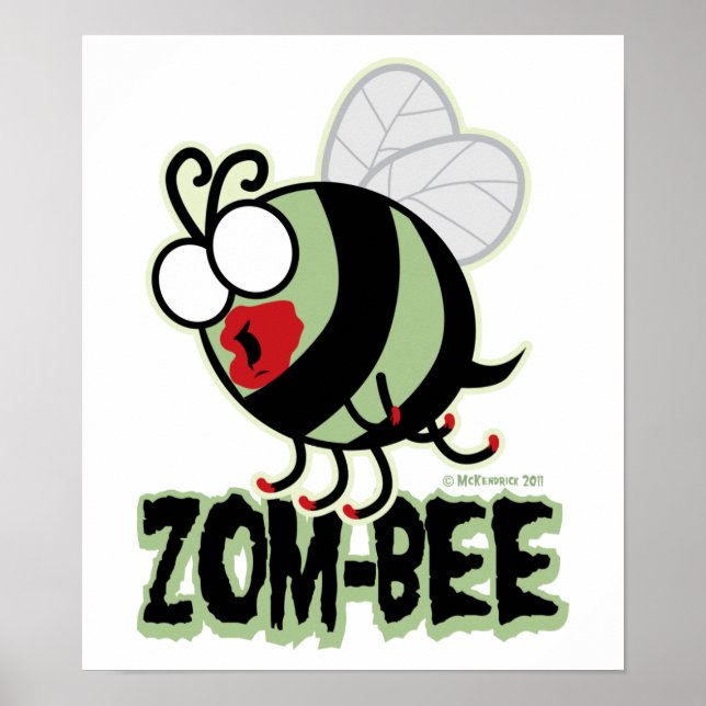 Poster Zom-Bee (Devant)