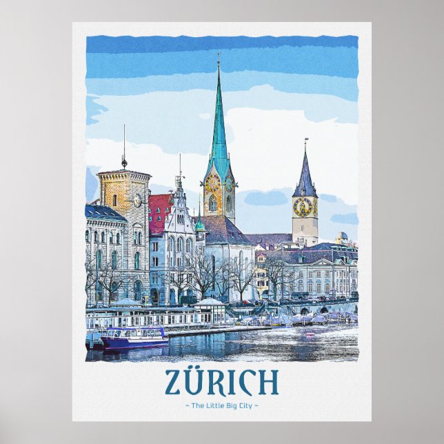 Poster Zurich (Devant)