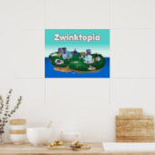 Poster Zwinktopia (Kitchen)