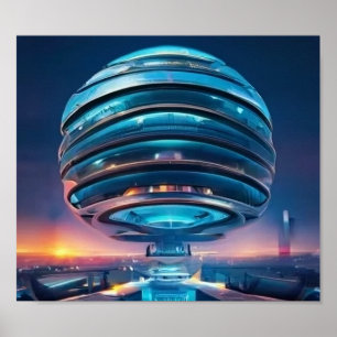 Posters Alien Spacship Wall Art & Décor