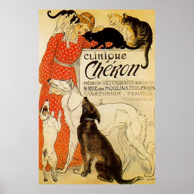 Posters & Canvasses d'Art Historique - Vétérinaire (Devant)