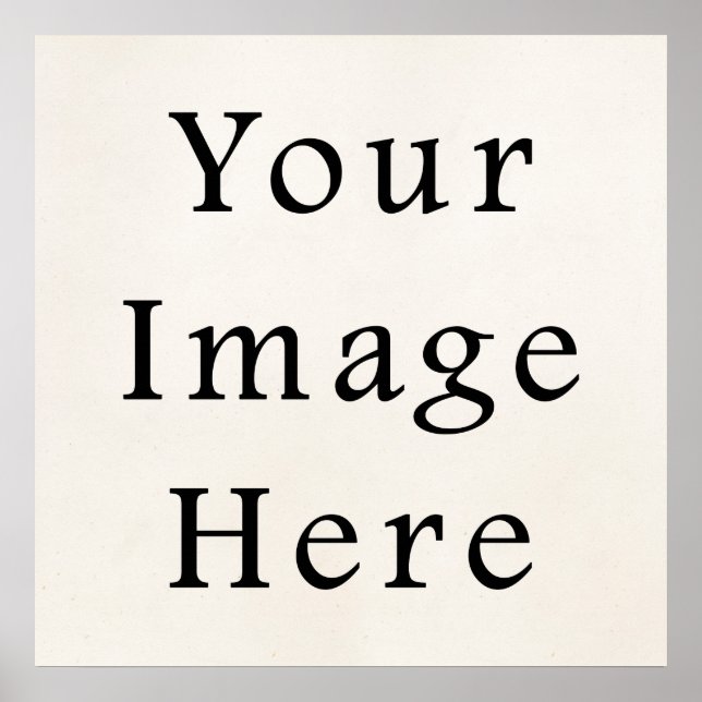 Posters Carrés 24x24 Papier d'affiche personnalisé (Devant)