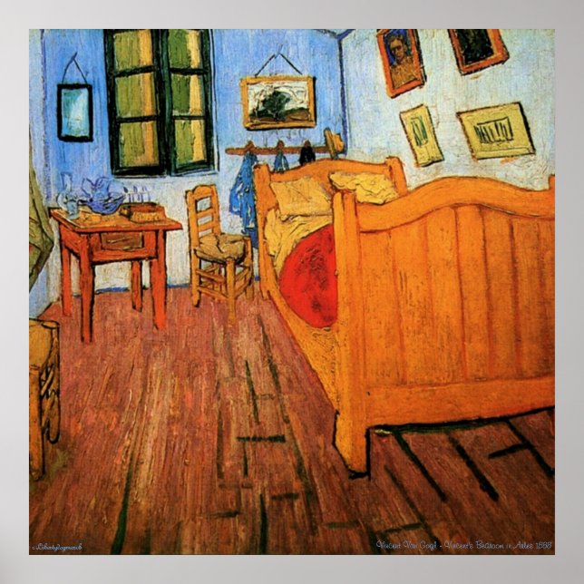Posters - Chambre de Vincent à Arles 1888 Van Gogh (Devant)