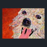 Posters d'art de chien - Pop Artistes contemporain<br><div class="desc">Chien - Affiches personnalisables - Debbie Davidsohn - Secourt de Chien - Design - Chiens adorables - Harley Pup</div>