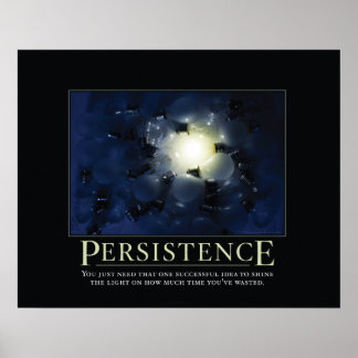 Posters de motivation persistant