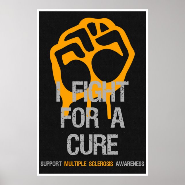 Posters de sensibilisation à la sclérose en plaque (Devant)