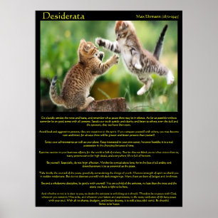Posters Desiderata