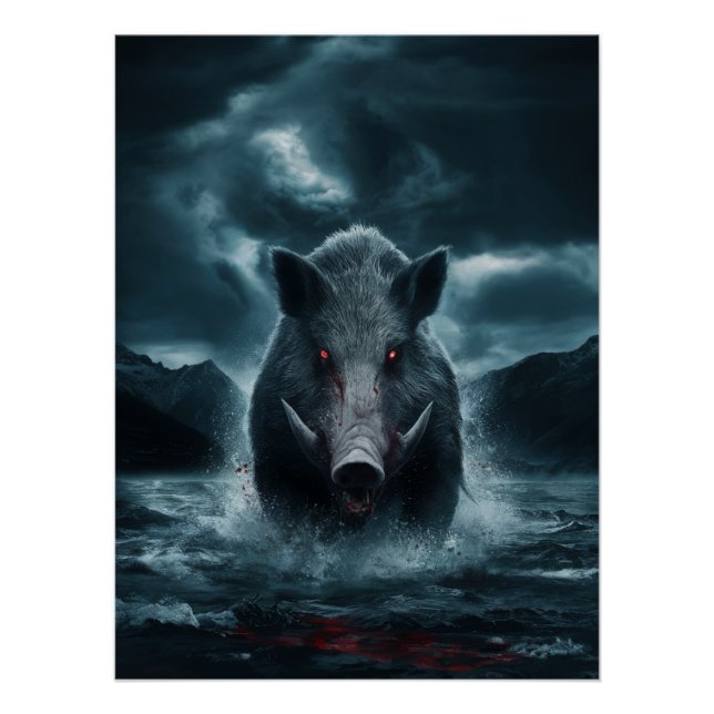 Posters Dives boar 2 (Devant)