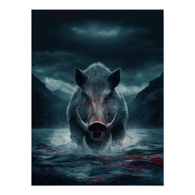 Posters Dives boar 3 (Devant)