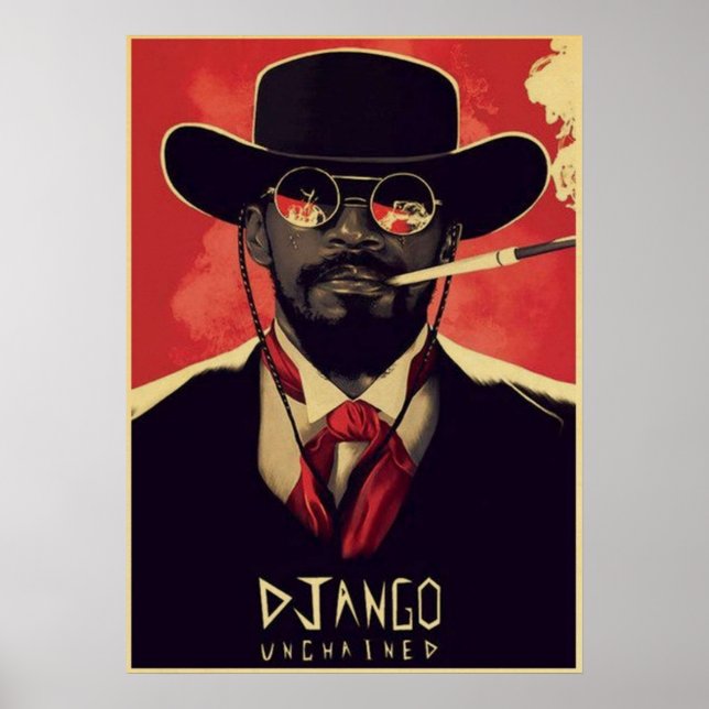 Posters Django Unchained (Devant)