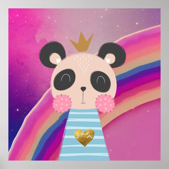 Posters du roi Panda (Devant)