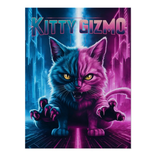 Posters Kitty Gizmo (Devant)