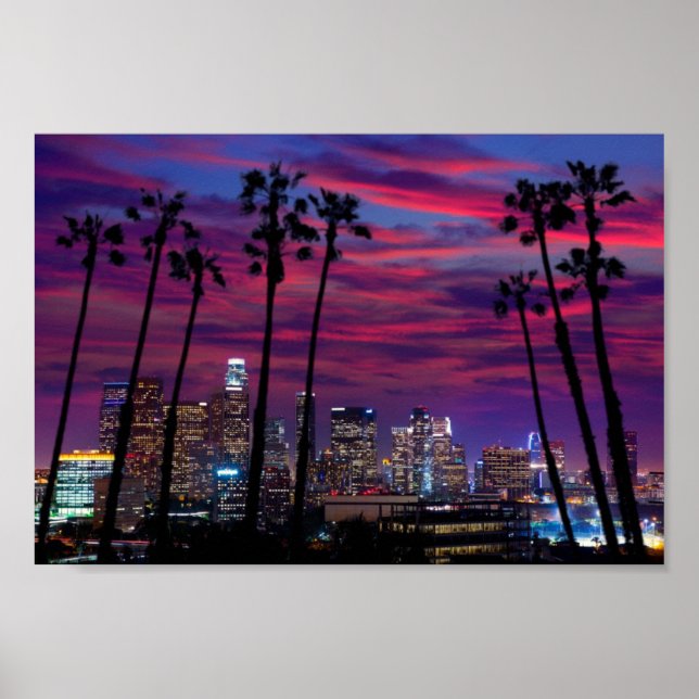 Posters - Los Angeles Sunset (Devant)
