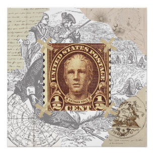 Posters Nathan Hale (1755-1776) Spy American