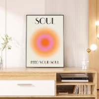 Posters positifs Aura 3 set, Ange Numéro Poster