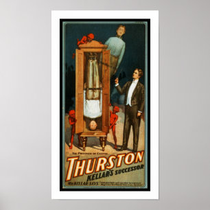 Posters Théâtre Vintage Thurston Magican