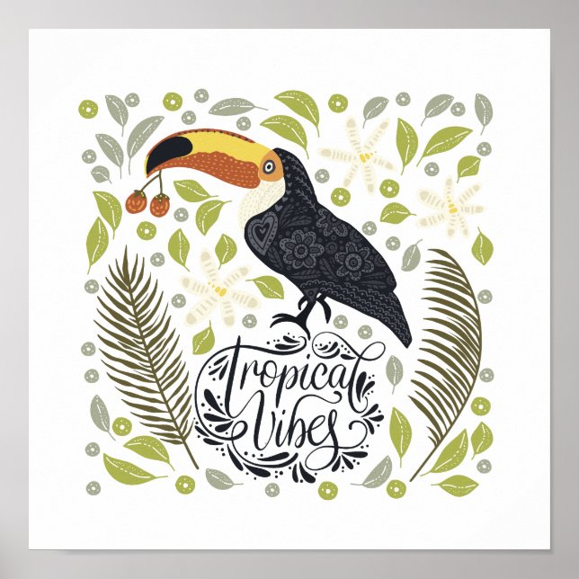 Posters Toucan : La façon idéale d'ajouter un peu  (Devant)