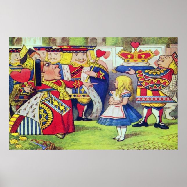 POSTERS VINTAGE - ALICE IN WONDERLAND - DONS (Devant)