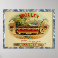 Posters vintages Étiquettes de boîte à cigares
