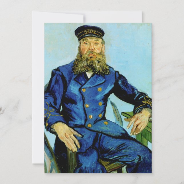 Postman Joseph Roulin | Vincent van Gogh (Devant)