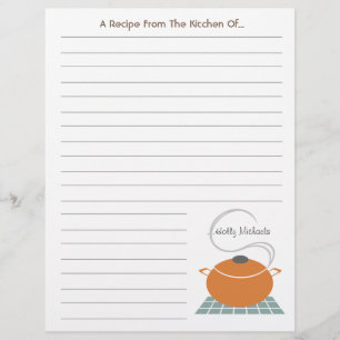 Pot De Cuisine Orange De La Cuisine De..En-Tête