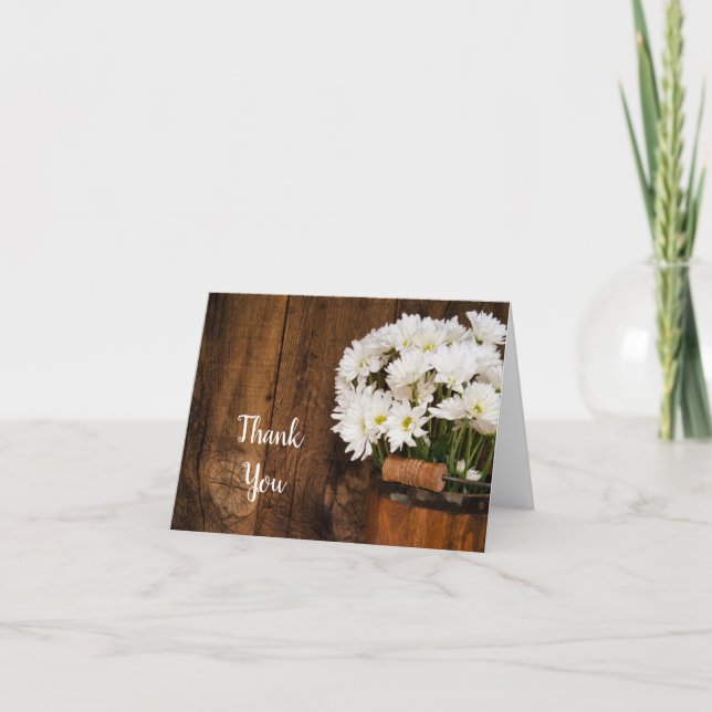 Pot en bois et marmites blanches Merci de pays (Devant)