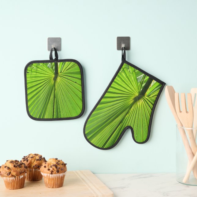 Pot - Ensemble de supports - Palm Frond (In situ (suspendu))