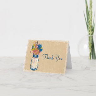 Pot Mason et Fleurs Sauvages Merci