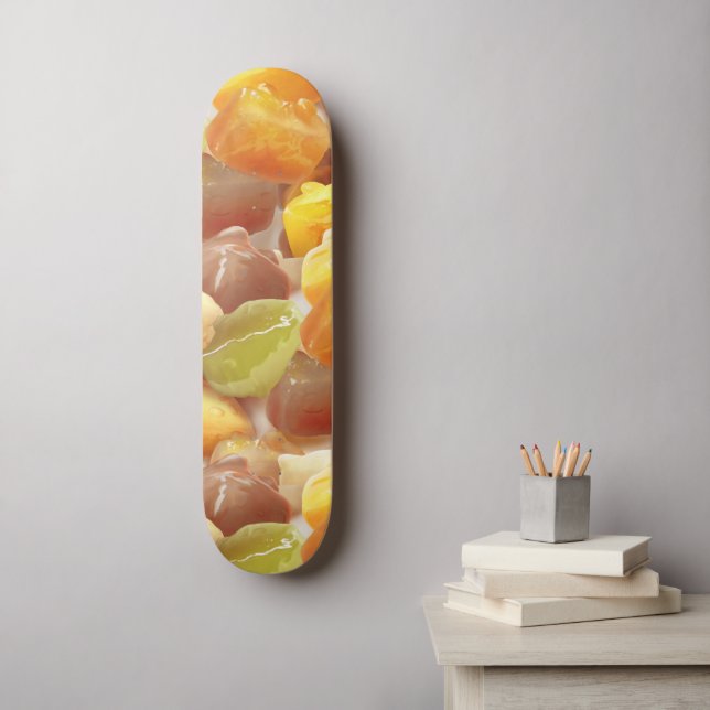 Potato sucré et Taro Ball Dessert Skateboard (Art mural)