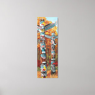 Poteaux Totem Peinture Imprimantes Toile