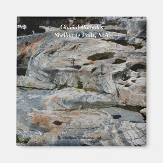 Pothos glaciaires Shelburne Falls MA Magnet