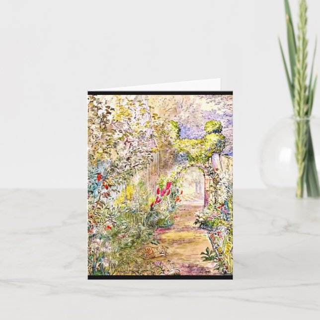 Potier 3 d'Illustration-Béatrix de Carte pour (Devant)