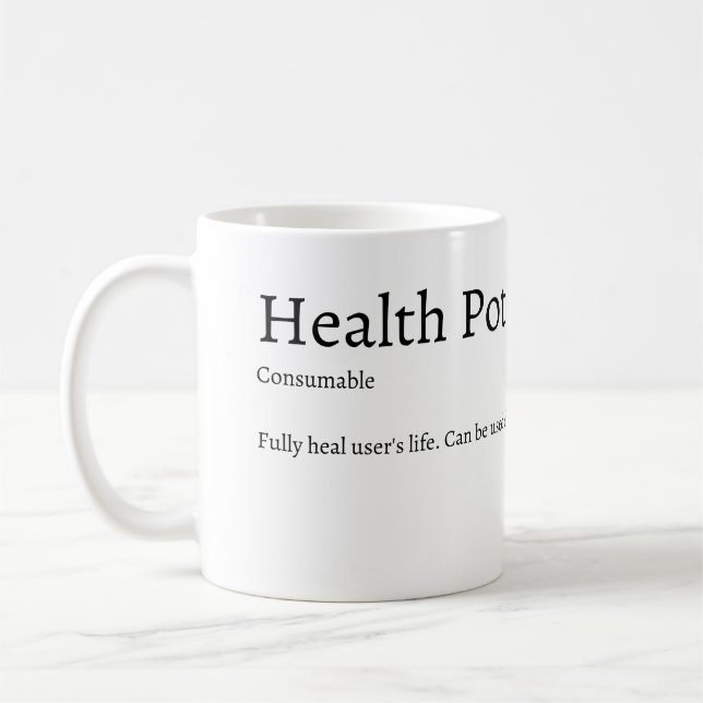 Potion de santé Mug (Gauche)