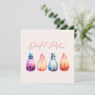 Potion pastel - Potion sorcière jolie et élégante