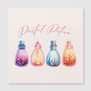 Potion pastel - Potion sorcière jolie et élégante