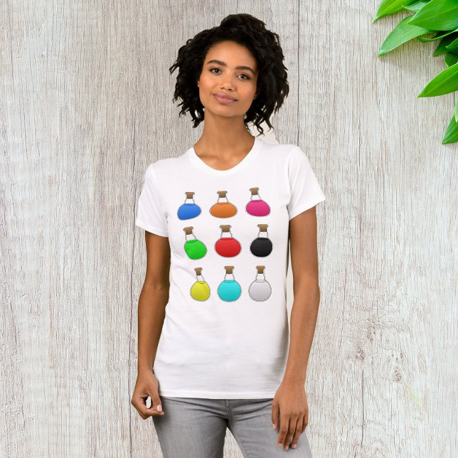 Potions colorées T-shirt femme (Créateur téléchargé)