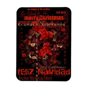 Potpourri Monde Noël Navidad Noel P Magnet