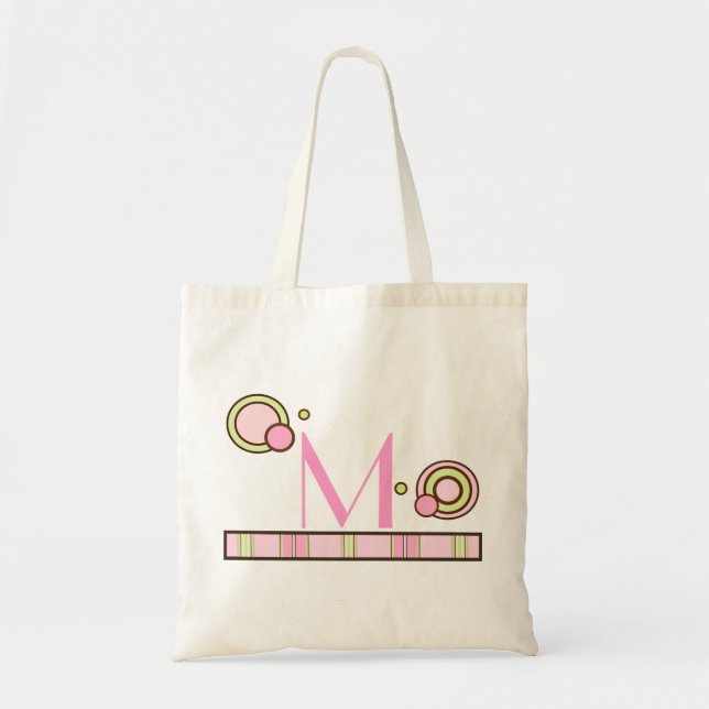 Pots et bandes Sac monogramme - Pink (Devant)