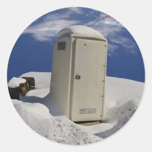 Potty portable ~ autocollant