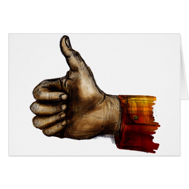 Pouce vers le haut (Devant horizontal)