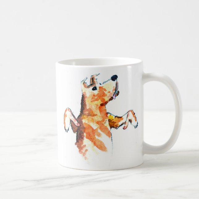 Pouces pour la tasse de chiens (Droite)