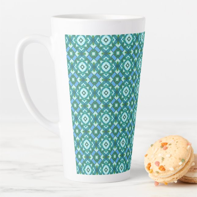 Poudre latte bleue en latte Mug (En situation)