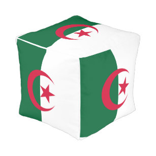 Drapeau Algérie Cadeau Supporter Algérien Équipe' Autocollant