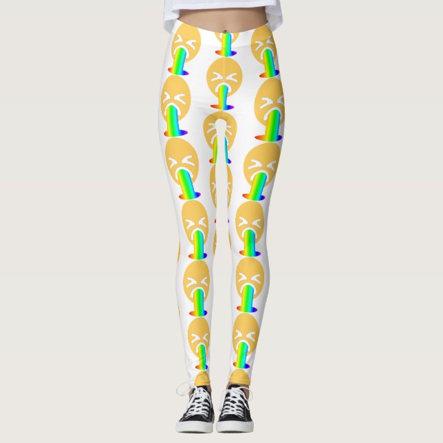 poule arc-en-ciel leggings (Devant)